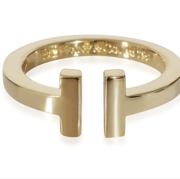 Tiffany & Co. Jewelry - Tiffany and Co T Ring 18K